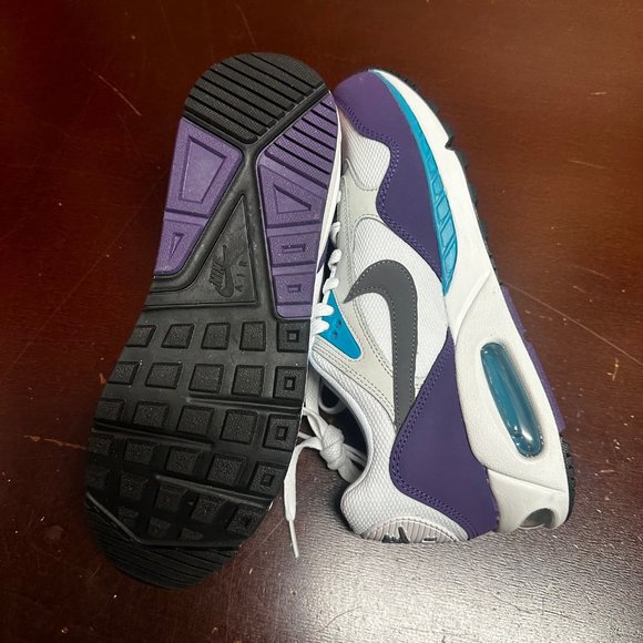 Nike Womens Purple White Air Max Correlate 511417-153 Low Top Sneaker Shoes US 9 - Picture 5 of 6